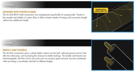 Billiard Cue, Pool, Predator Air Rush Gold SW, Jump, Sport Wrap, three-part, Uni-Loc - Imagem 9
