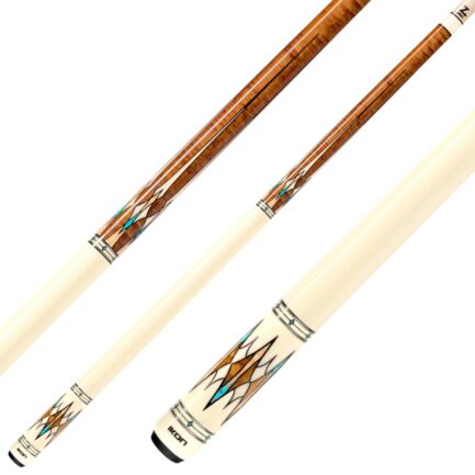 Billiard Cue, Pool, Predator IKON 4-2, Uni-Loc, Z-3 Oberteil, schwarzer Ring - Imagem 2