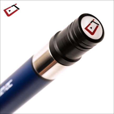 Billiard Cue, Pool, Cuetec Cynergy CT-15K Carbon, Sapphire-Blue, 3/8x14, 11.8mm - Imagem 4