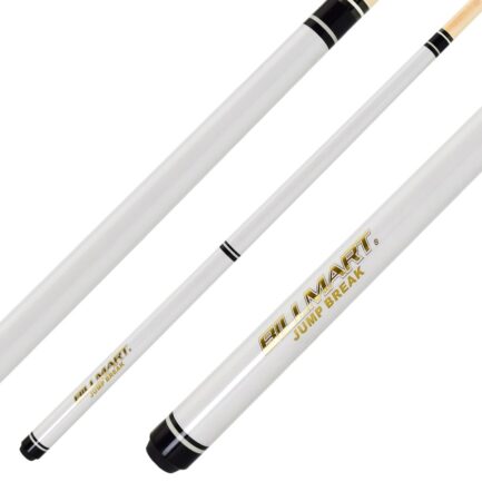 Billiard Cue, Pool, Classic "Billmart" Break Jump, White, quick release joint - Imagem 2