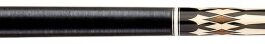 Billiard Cue, Pool, T8-Series CT8-5, Black, Irish Linen, Quick Release Joint