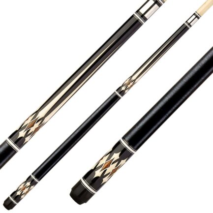 Billiard Cue, Pool, T8-Series CT8-5, Black, Irish Linen, Quick Release Joint - Imagem 2