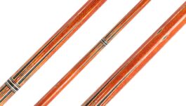 Billiard Cue Classic Merkur PI01, brown, Radial, Pool, with extra shaft