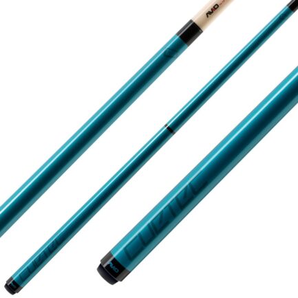 Billiard Cue, Pool, Cuetec Chroma Hydra, Blue, 3/8x14, 12.25mm - Image 2