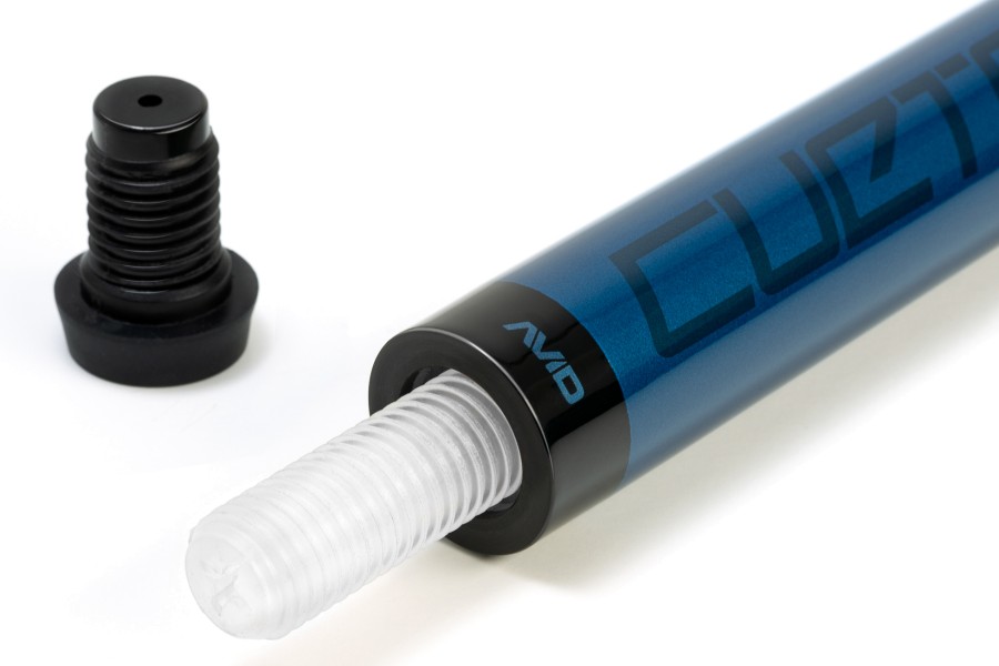 Billiard Cue, Pool, Cuetec Chroma Abyss, Blue, 3/8x14, 12.75mm - Image 5