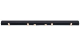 Billiard Cue Box Case Storm, black, Snooker, 3/4