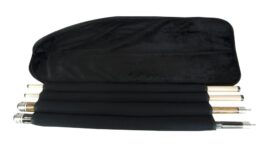Billiard Cue Bag Classic Passion, black-yellow, 2/2, 83cm