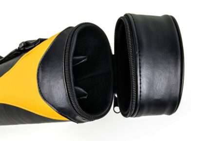 Billiard Cue Hard Case Style SY-1, yellow-black, 2/2, 85cm - Image 4