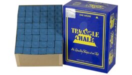 Chalk Triangle, blue, 144 pack
