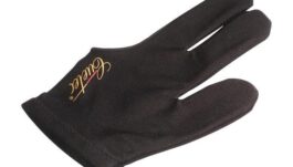 Glove Cuetec CUG1, 3-finger, black, usable with both hands