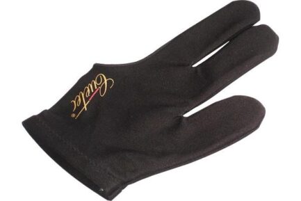 Glove Cuetec CUG1, 3-finger, black, usable with both hands