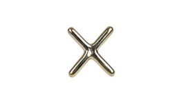 Rest Head Cross, brass