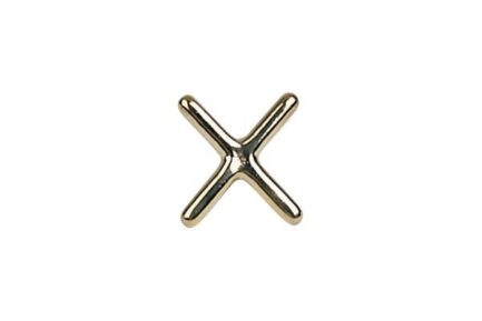 Rest Head Cross, brass