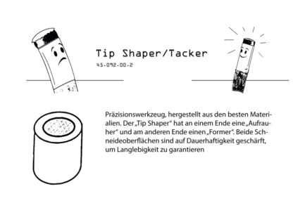 Billiard Cue Care Tip Shaper/Tacker - Imagem 3