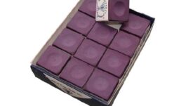 Chalk Silver Cup, purple, 12 pcs