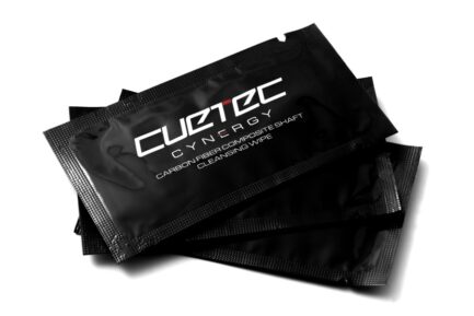 Cuetec cleansing wipes for Cynergy Carbon shafts, 10 pack