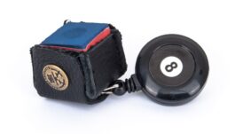 Chalk Holder with spool, 8, black