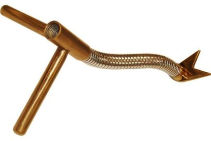 Rest Head, flexible, brass