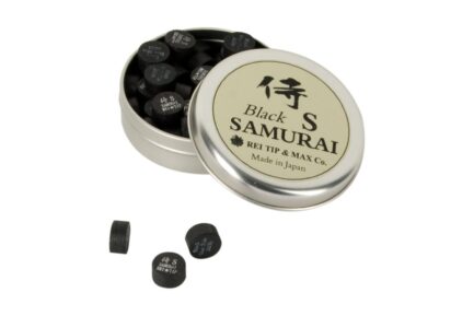 Cue Tip, Rei Samurai Black, 8 Layers, 14 mm, middle hard (MH)