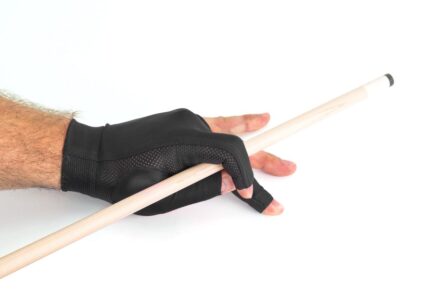 Billiard Glove, Kamui, Black, to wear on left hand, XL - Imagem 4