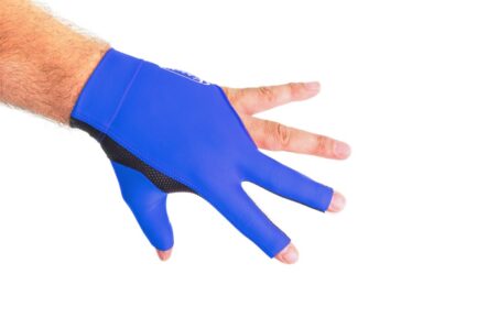 Billiard Glove, Kamui, Blue, to wear on left hand, S - Imagem 3