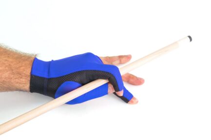 Billiard Glove, Kamui, Blue, to wear on left hand, S - Imagem 4