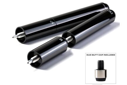 Cue Extension, Cuetec Duo Extensions, incl. adapter, metallic-black