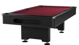 Billiard Table, Pool, Eliminator, 8 ft., Club Cloth burgundy (no extra charge)