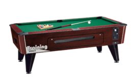 Billiard Table Dynamic Premier, Mahogany, Pool, 9 ft, with coin validator