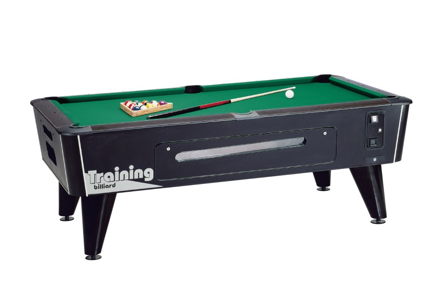 Billiard Table Dynamic Premier, Black, Pool, 7 ft, with coin validator