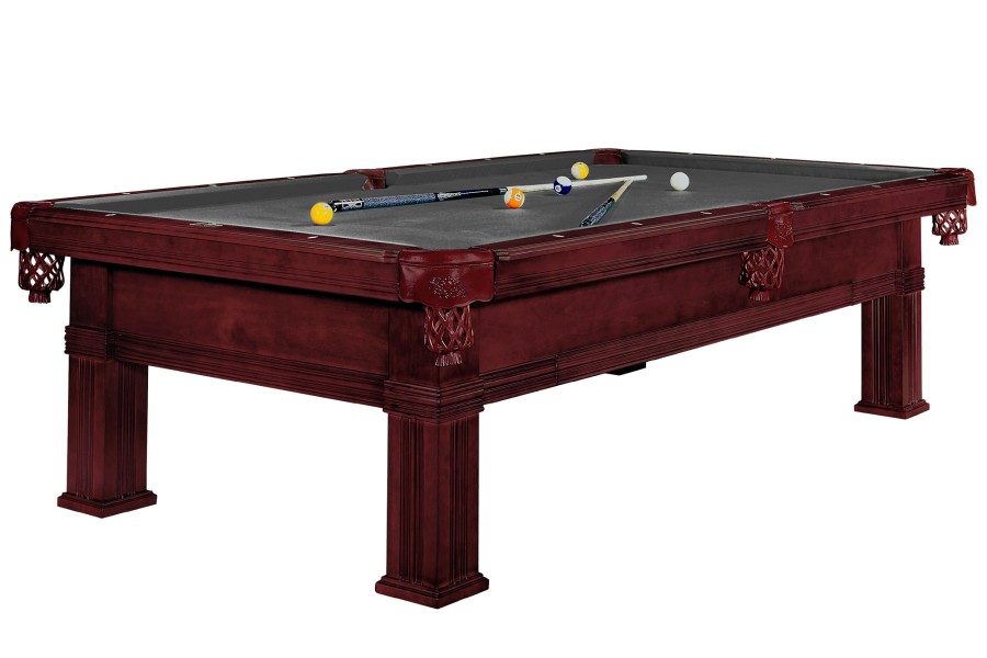 Billiard Table Dynamic Bern, mahogany, Pool, 8 ft., Simonis 860 shark grey
