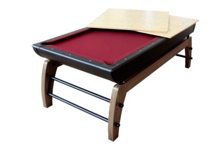 Billiard Table, Pool, Montego, 7 ft., black-silver, with cover plate, oak  (55074070) - Imagem 5