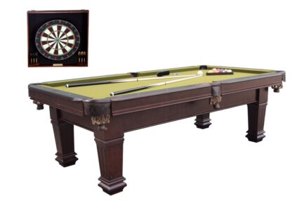 Billiard Table, Pool, Imperial, 8 ft., incl. Dartboard, second hand, Clubtuch