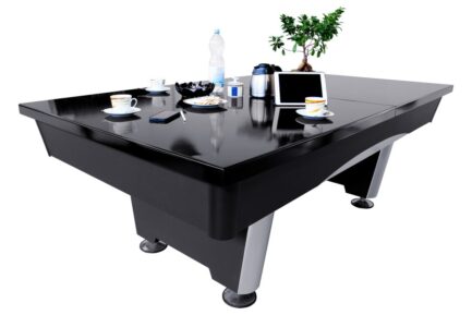 Billiard Table Dynamic Triumph, black, Pool, 7 ft., Simonis 860 shark grey - Imagem 3