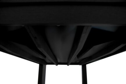 Pool Table / Dining Table, Diner, 7 ft., Matt-Black, Club Cloth burgundy - Imagem 10