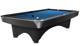 Billiard Table, Pool, Dynamic III, 9 ft., Grey, Simonis 760 royal blue
