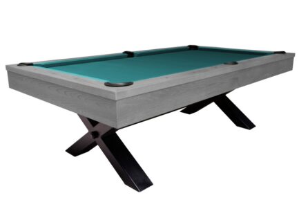 Billiard Table, Pool, Xray, 8 ft., Grey, Simonis 760 blue green