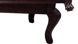 Billiard Table, Pool, Salem, 8 ft., walnut, Club Cloth electric blue