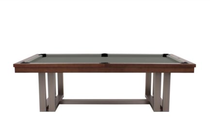 Pool Table / Dining Table, Rasson Trillium, 8 ft., Walnut, Simonis 860 grey - Imagem 2