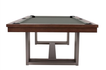 Pool Table / Dining Table, Rasson Trillium, 8 ft., Walnut, Simonis 860 grey - Imagem 3