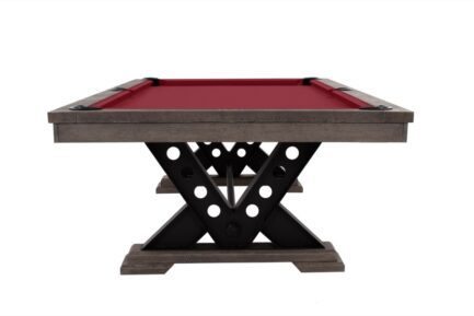 Pool Table / Dining Table, Rasson Vienna, 8 ft., Silver Mist, Simonis 860 grey - Imagem 3