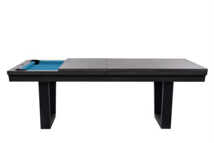 Pool Table / Dining Table, Rasson Madrid, Grey, 7 ft., Club Cloth yellow green - Imagem 6