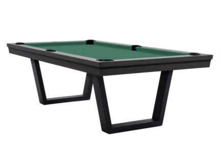 Pool Table / Dining Table, Rasson Madrid, Grey, 7 ft., Club Cloth yellow green