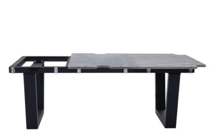 Pool Table / Dining Table, Rasson Madrid, Grey, 7 ft., Club Cloth yellow green - Imagem 7