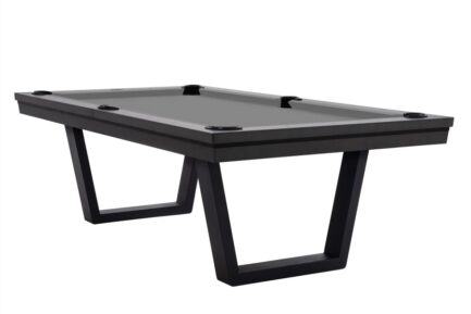 Pool Table / Dining Table, Rasson Madrid, Grey, 8 ft., Club Cloth grey