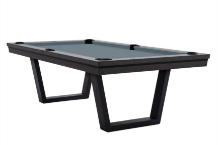 Pool Table / Dining Table, Rasson Madrid, Grey, 8 ft., Simonis 860 powder blue