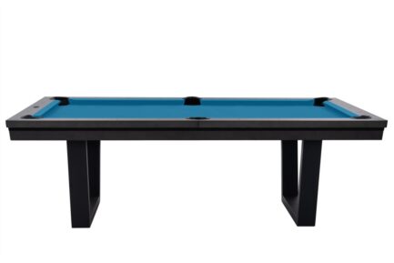 Pool Table / Dining Table, Rasson Madrid, Grey, 7 ft., Club Cloth yellow green - Imagem 3