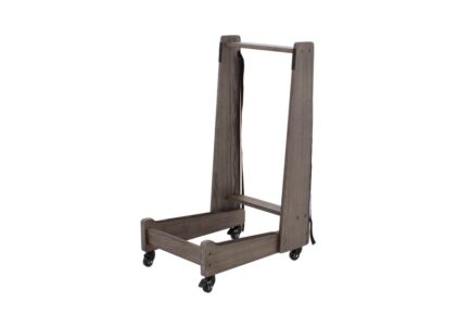 Caddy for transporting cover plates, stained gray - Image 4