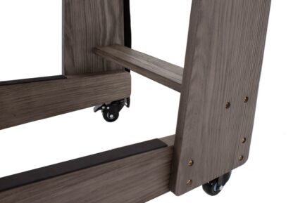 Caddy for transporting cover plates, stained gray - Image 7