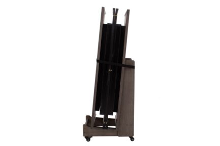 Caddy for transporting cover plates, stained gray - Image 3
